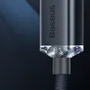 Baseus Crystal Shine Series kabel przewód USB do szybkiego ładowania i transferu danych USB Typ A - Lightning 2,4A 1,2m niebiesk